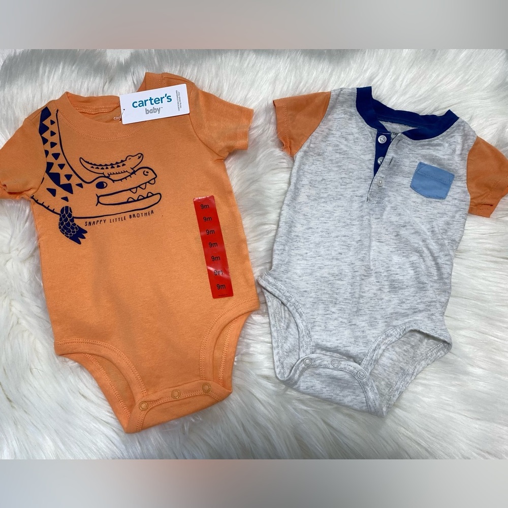 ⚫️5 for $25!⚫️ Baby boy onesies, set of 2